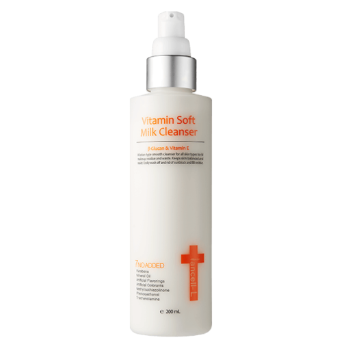 維他命輕柔卸妝潔面乳 200ml<span hidden>Vitamin Soft Milk Cleanser</span>